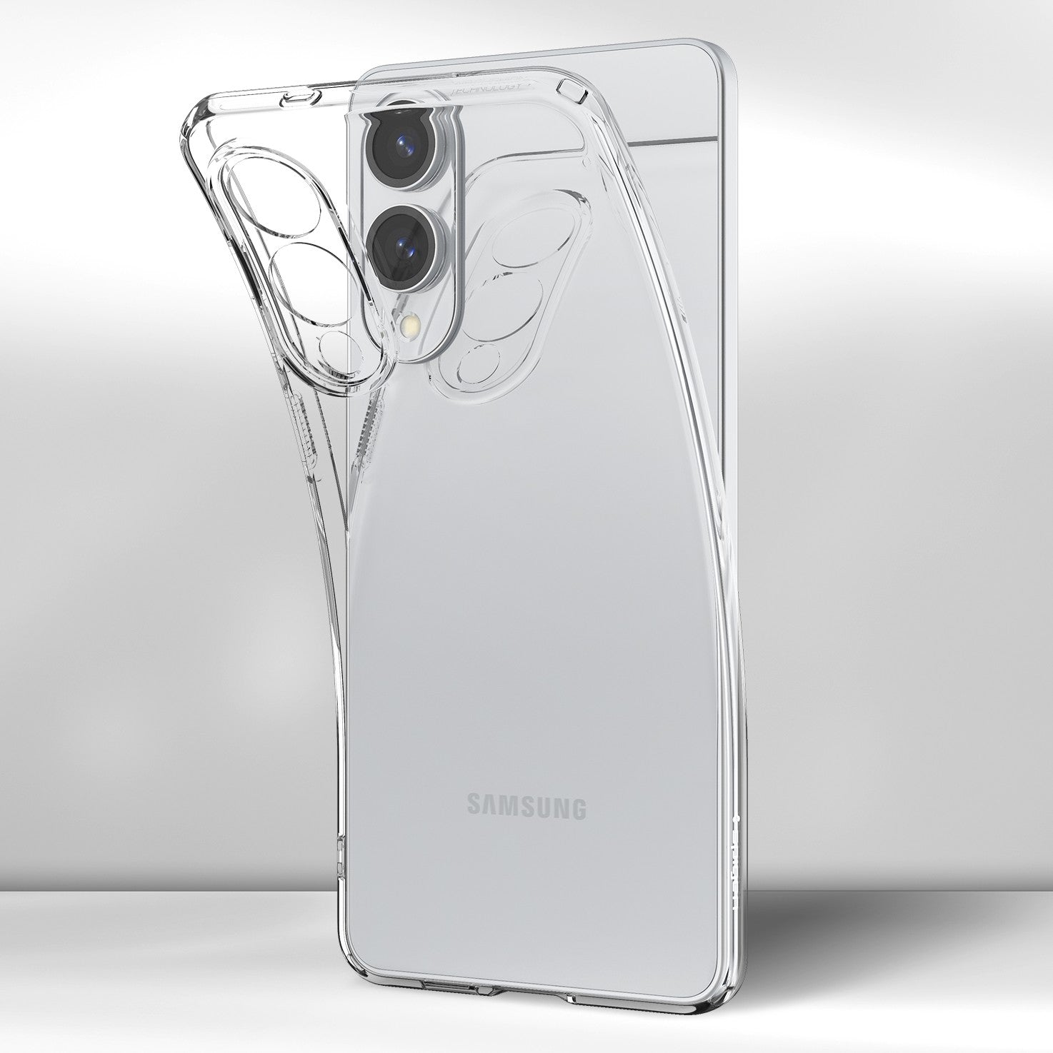 Handyhülle für Galaxy S25 Edge, Spigen Liquid Crystal, Transparent