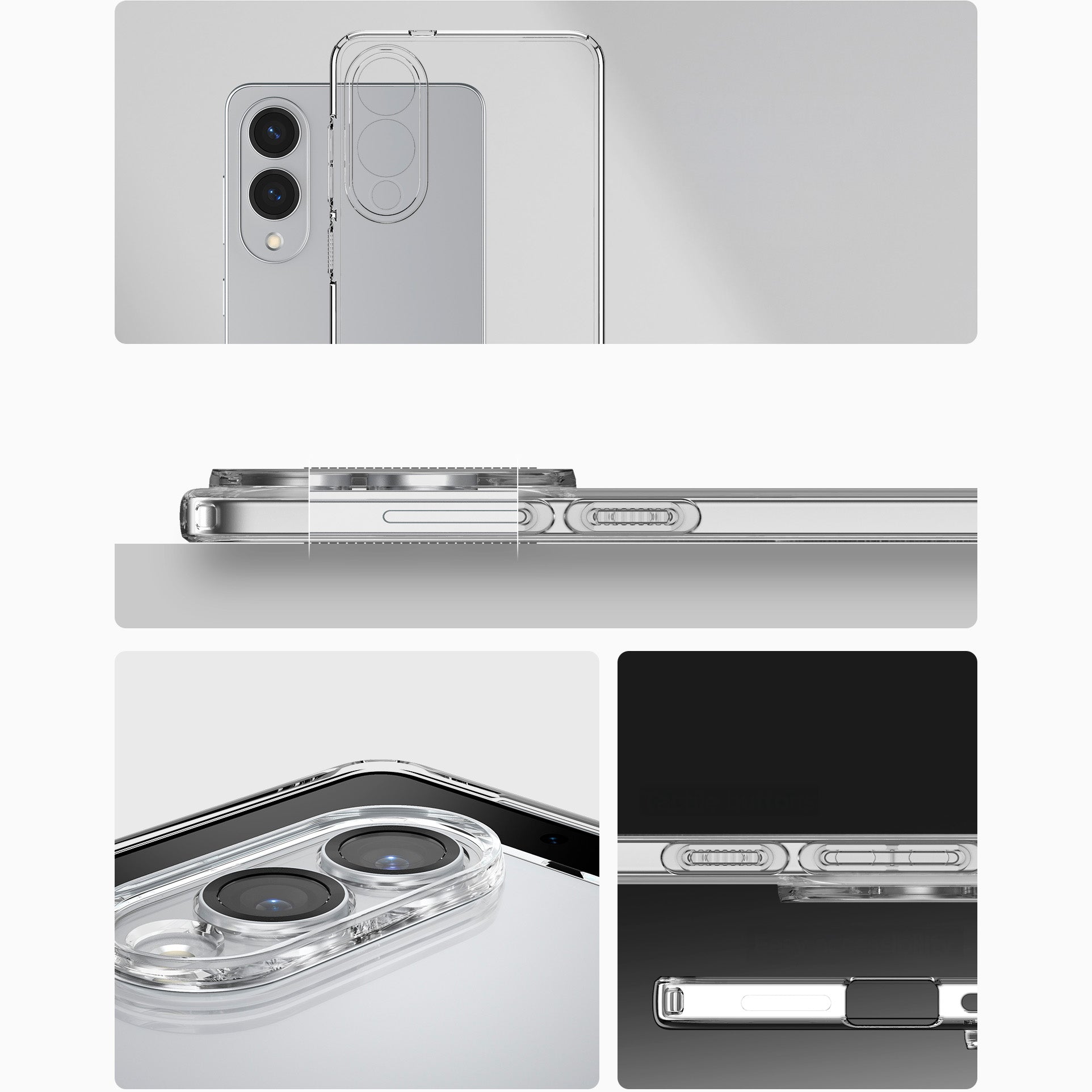 Handyhülle für Galaxy S25 Edge, Spigen Liquid Crystal, Transparent