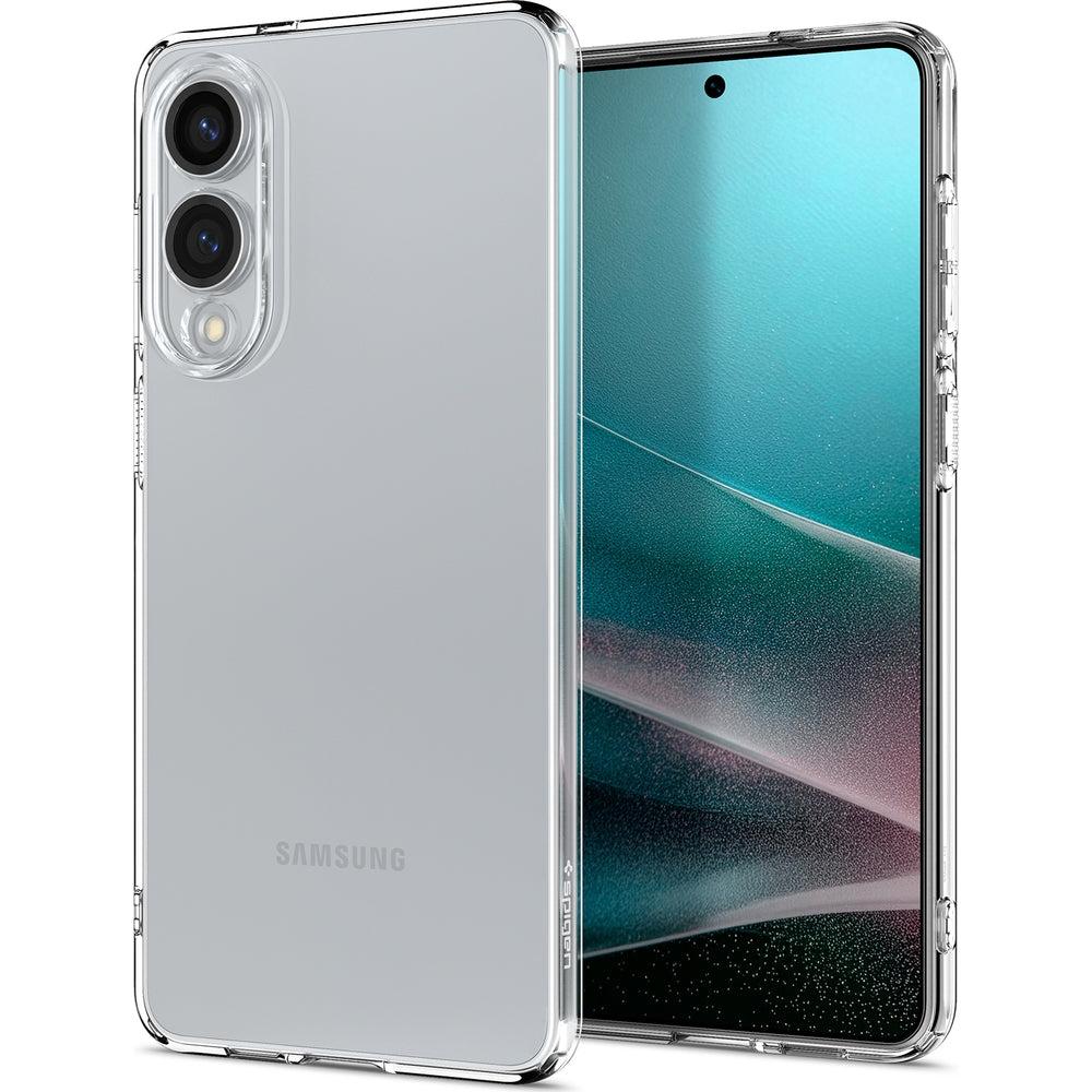 Handyhülle für Galaxy S25 Edge, Spigen Liquid Crystal, Transparent