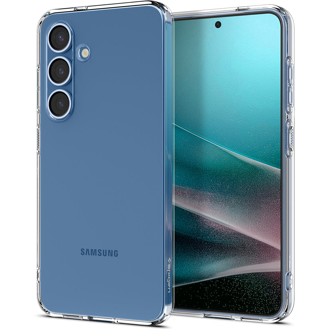 Handyhülle für Galaxy S25 Plus, Spigen Liquid Crystal, Transparent