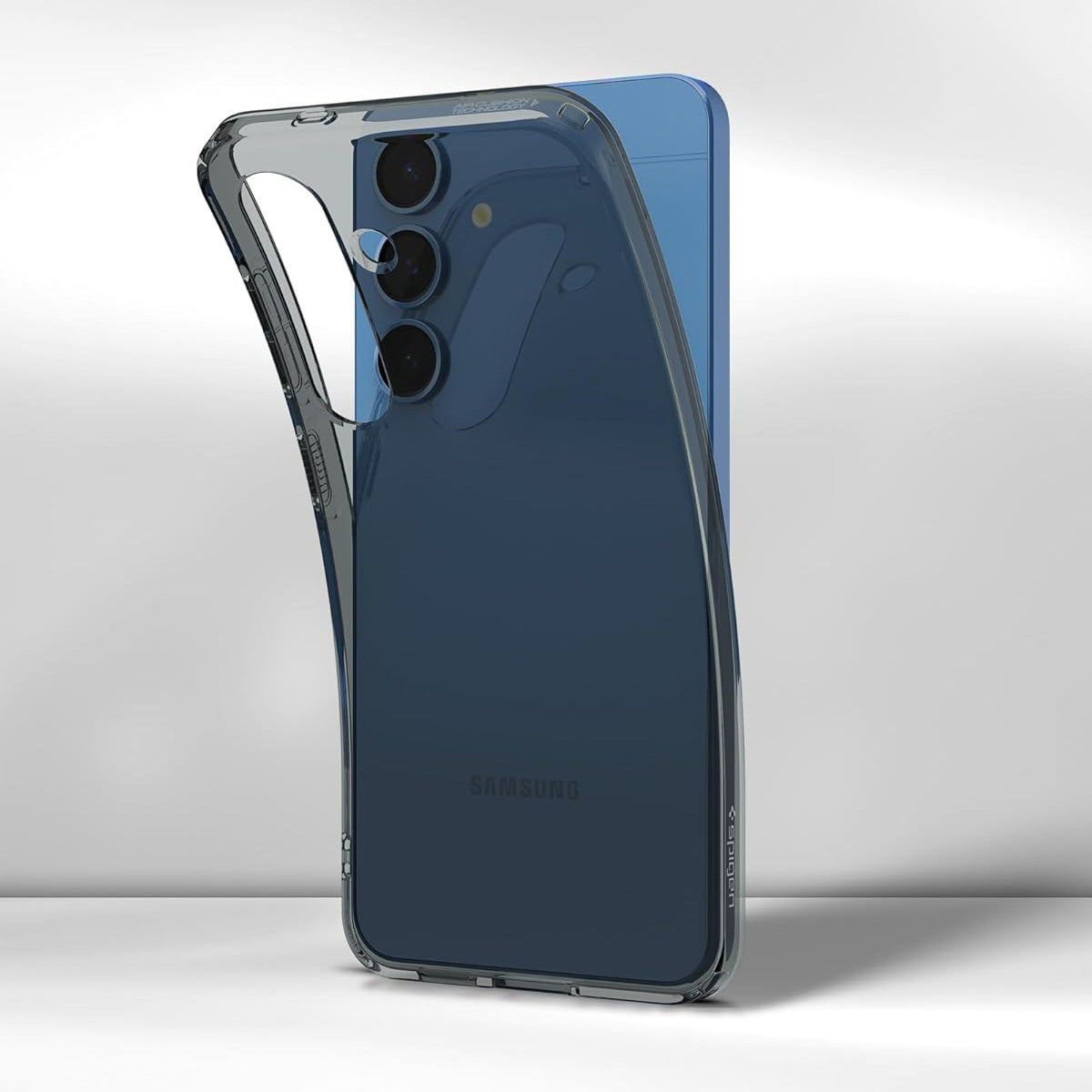 Handyhülle für Galaxy S25 Plus, Spigen Liquid Crystal, Rauchfarben