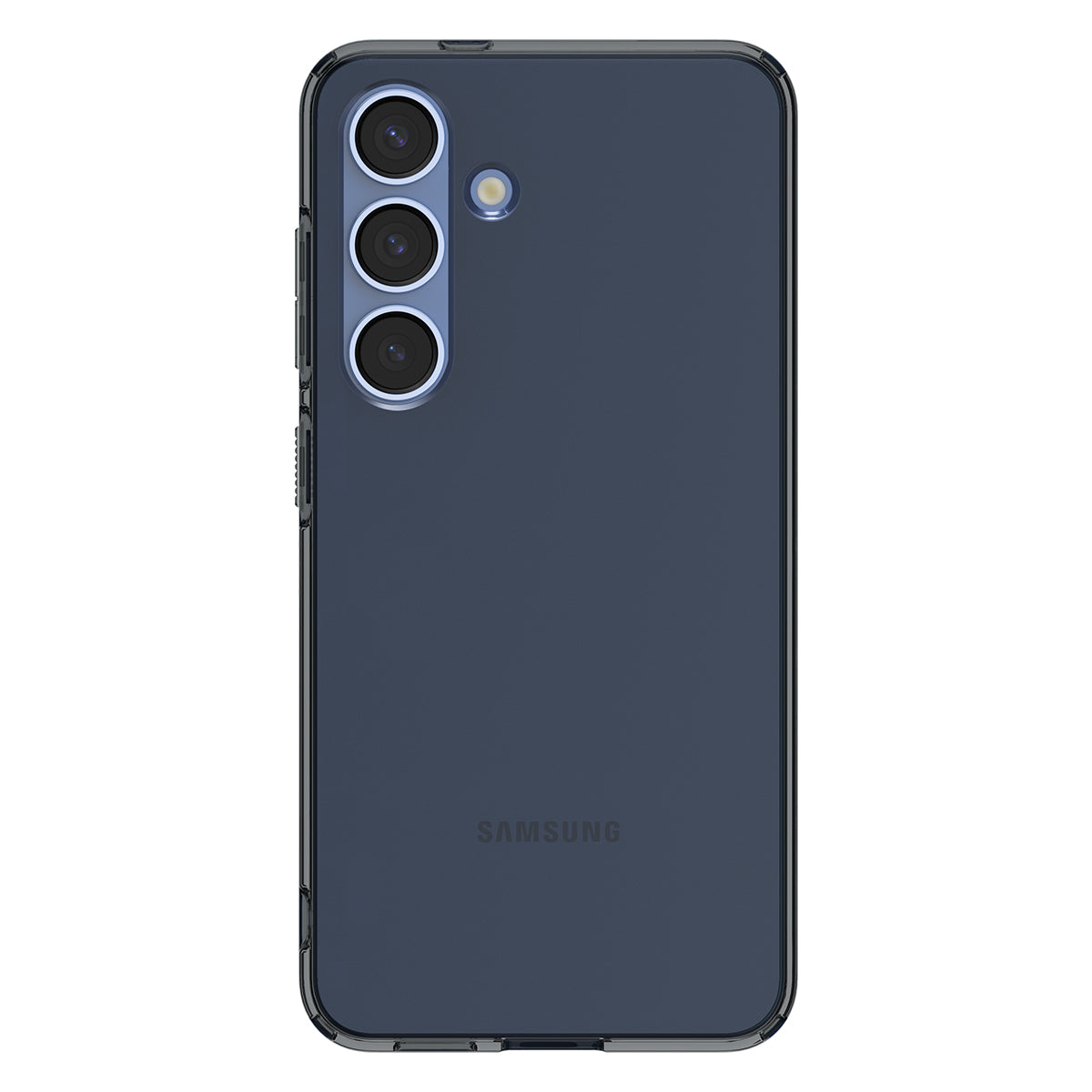 Handyhülle für Galaxy S25, Spigen Liquid Crystal, Rauchfarben