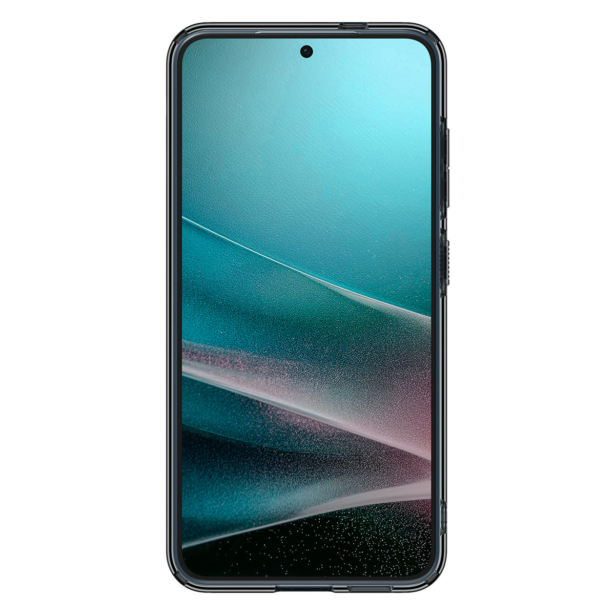 Handyhülle für Galaxy S25, Spigen Liquid Crystal, Rauchfarben