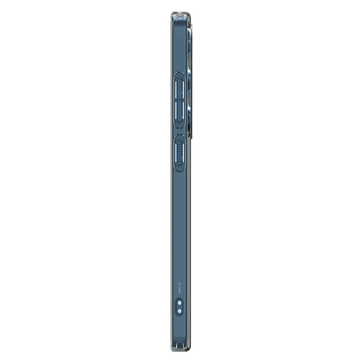 Handyhülle für Galaxy S25 Ultra, Spigen Liquid Crystal, Rauchfarben