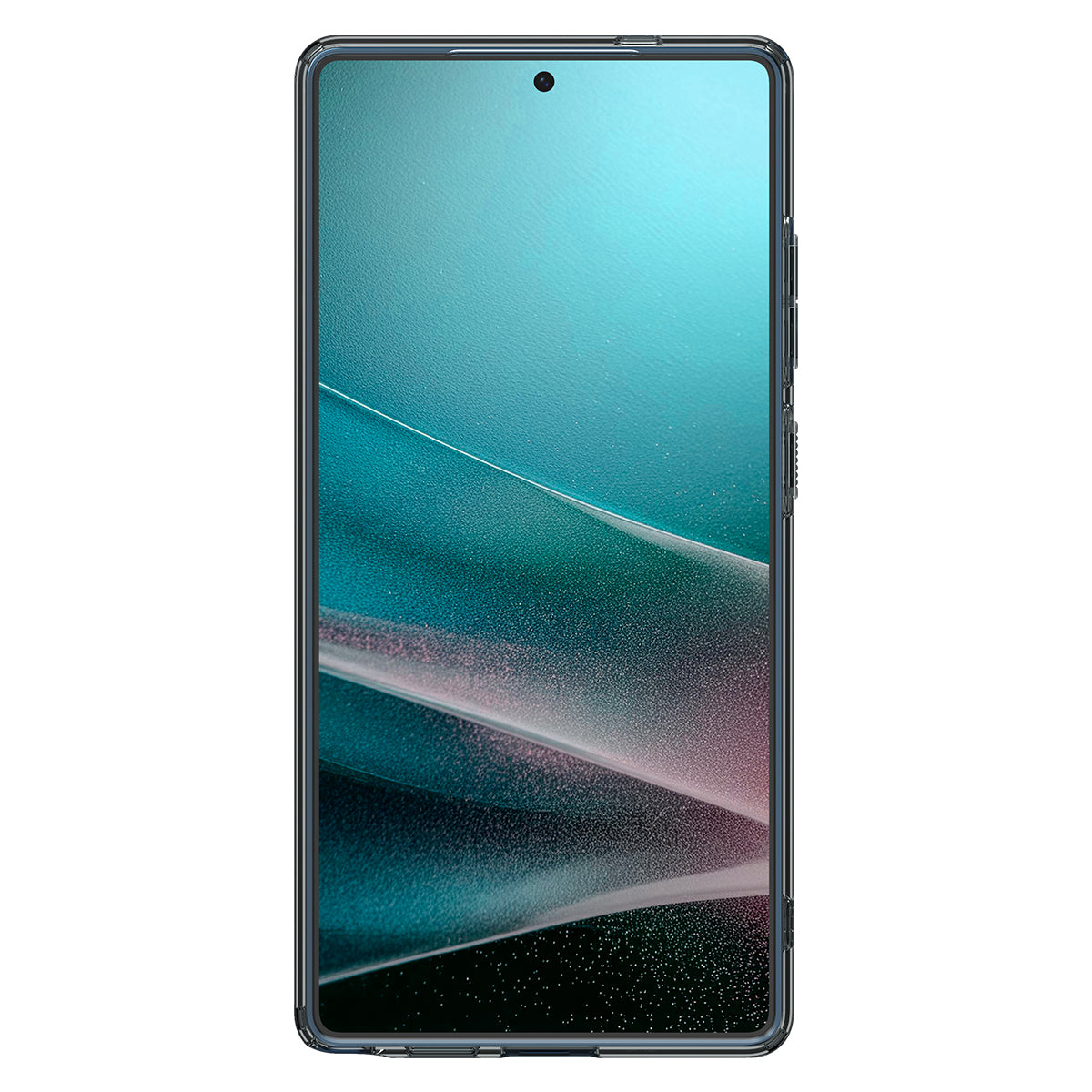 Handyhülle für Galaxy S25 Ultra, Spigen Liquid Crystal, Rauchfarben