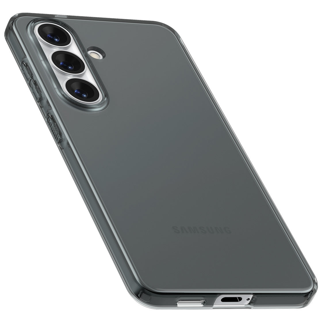 Handyhülle für Galaxy S26 Plus, Spigen Liquid Crystal, Rauchfarben