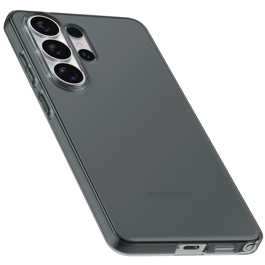 Handyhülle für Galaxy S26 Ultra, Spigen Liquid Crystal, Rauchfarben