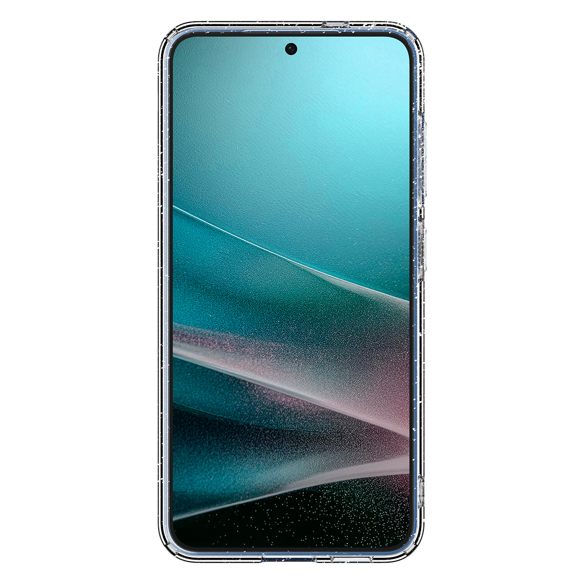 Handyhülle für Galaxy S25 Plus, Spigen Liquid Crystal Glitter, Transparent mit Glitzer