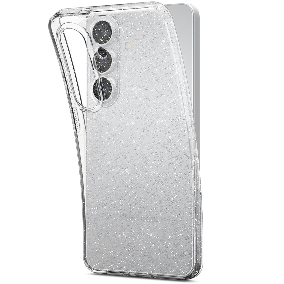 Handyhülle für Galaxy S26, Spigen Liquid Crystal Glitter, Transparent mit Glitzer