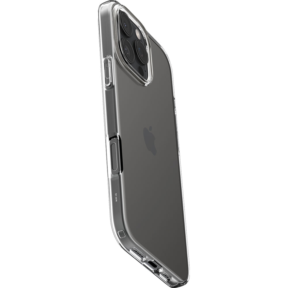 Handyhülle für iPhone 16 Pro, Spigen Liquid Crystal, Transparent