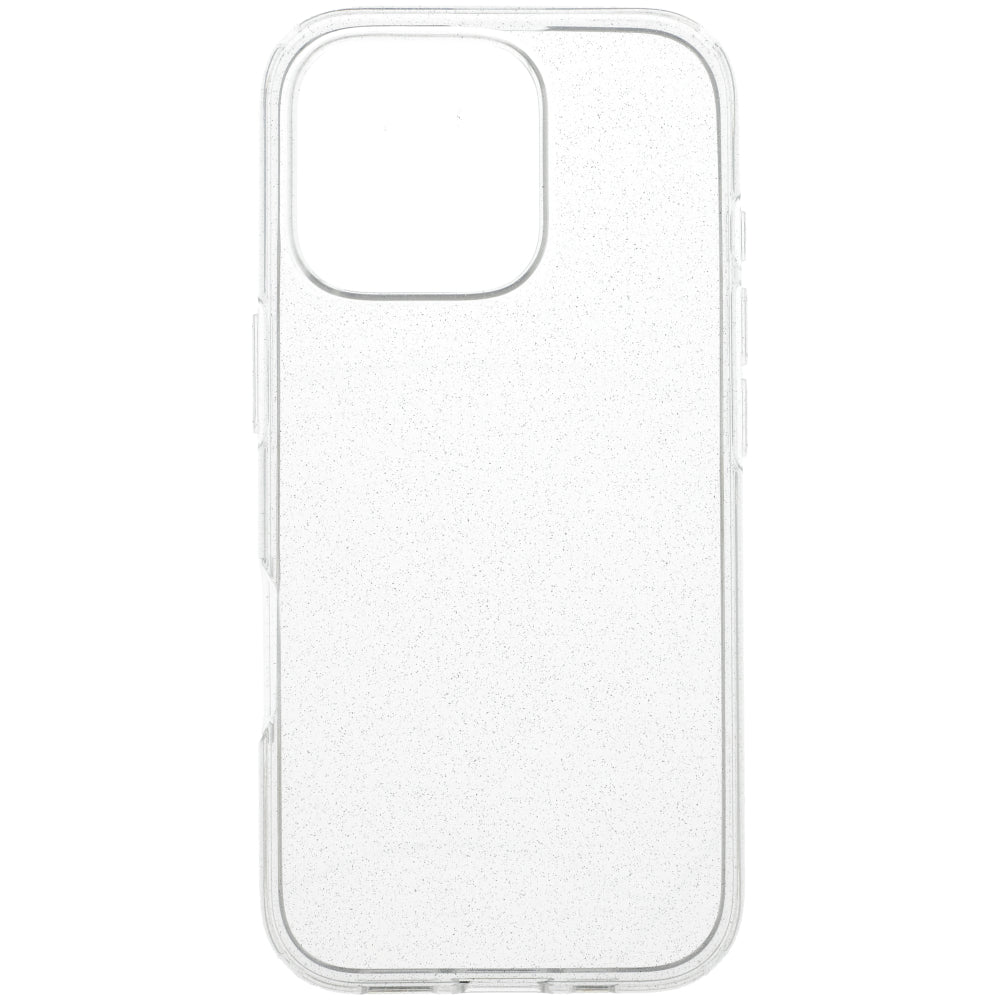 Handyhülle für iPhone 16 Pro, Spigen Liquid Crystal Glitter, Transparent mit Glitzer
