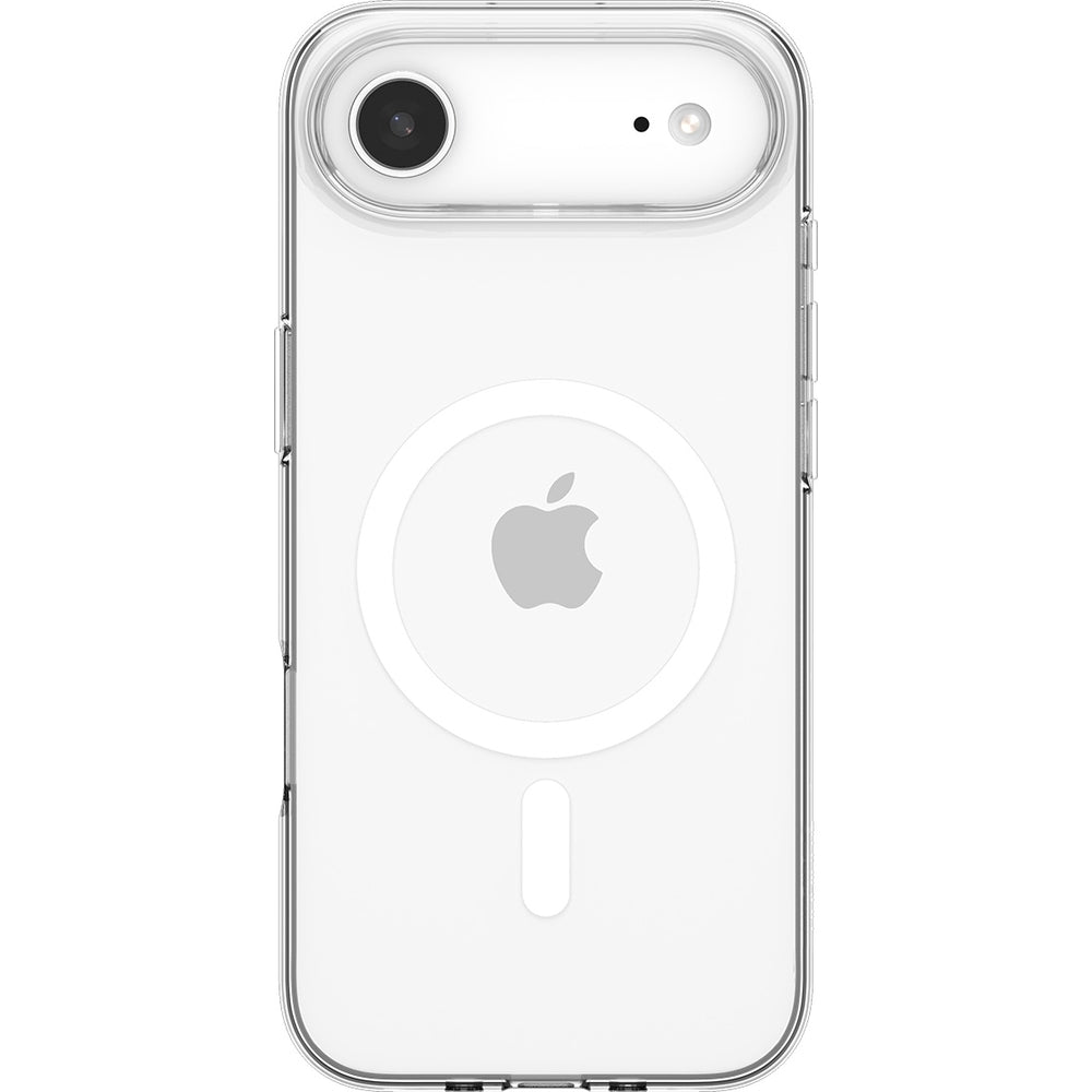 Handyhülle für iPhone Air, Spigen Liquid Crystal Mag mit MagSafe, Transparent-Weiß
