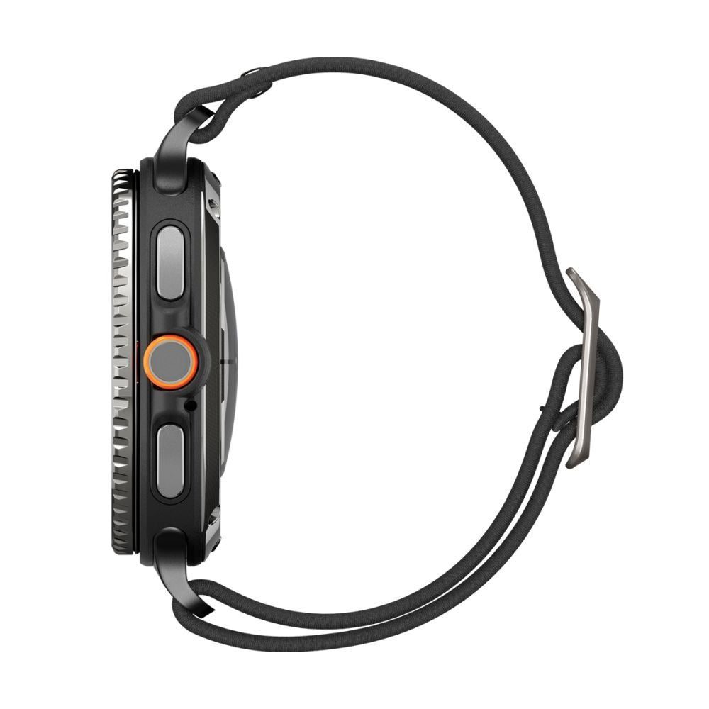 Armband für Galaxy Watch 8 40/44 mm, Classic 46 mm, Spigen Lite Fit, Schwarz