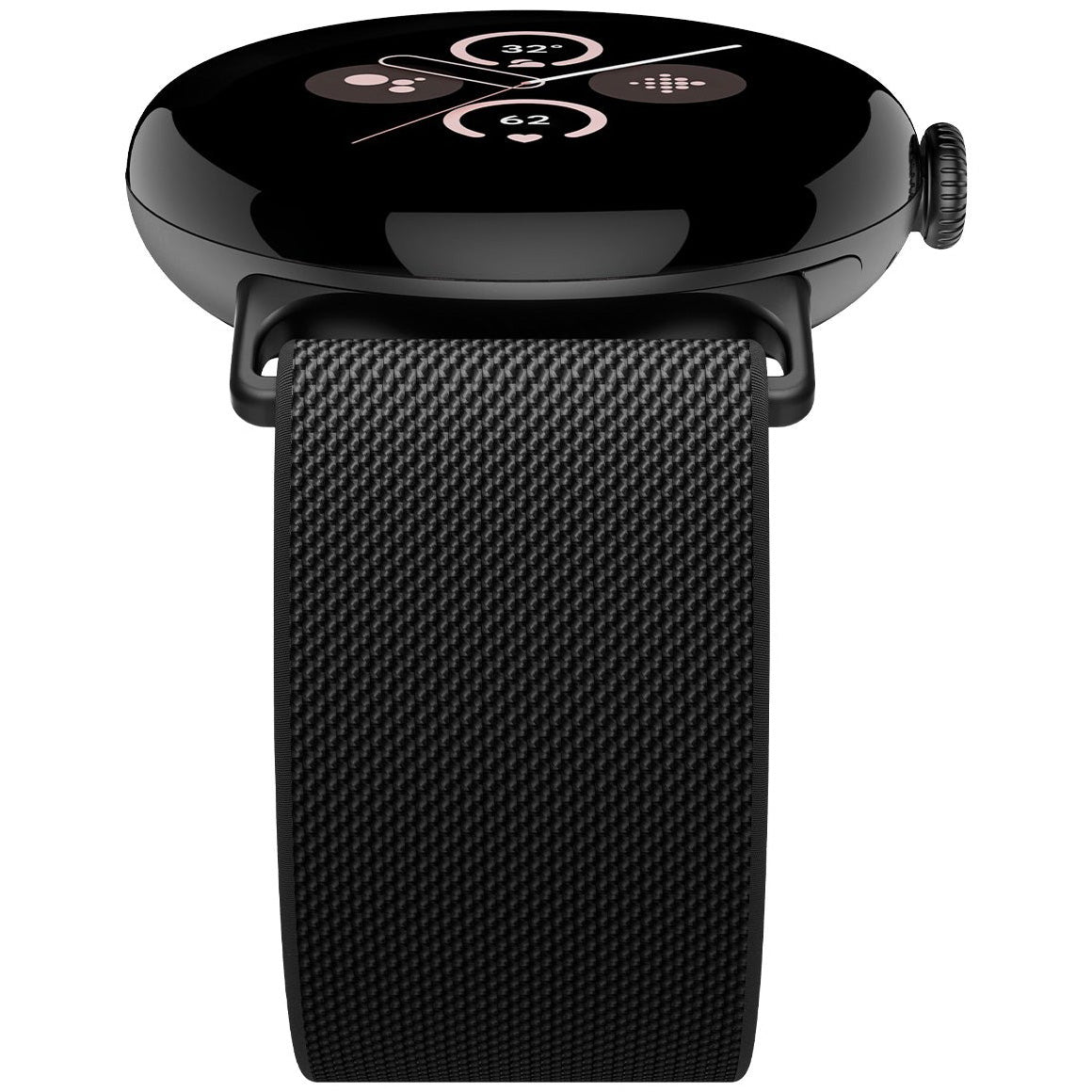 Armband für Google Pixel Watch 3 (45mm) / 5 (45mm) / 4 (45mm), Spigen Lite Fit, Schwarz (11/12)
