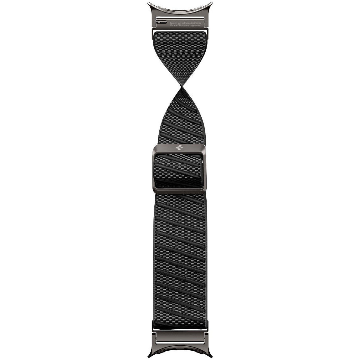 Armband für Pixel Watch 4 / 3 / 2 / 1 41 mm, Spigen Lite Fit X, Schwarz