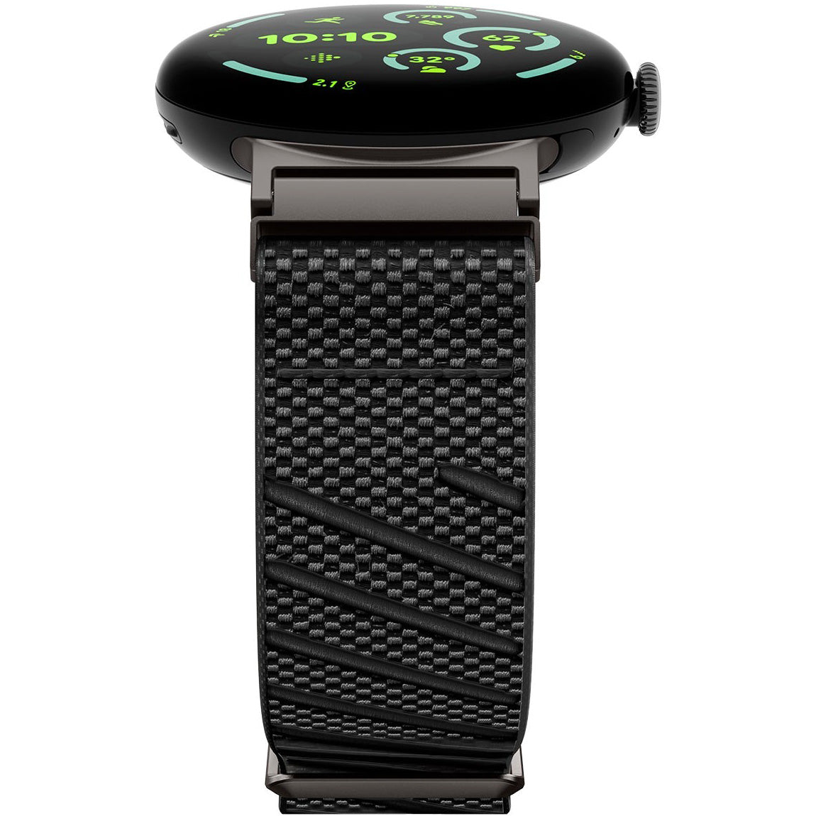 Armband für Pixel Watch 4 / 3 / 2 / 1 41 mm, Spigen Lite Fit X, Schwarz