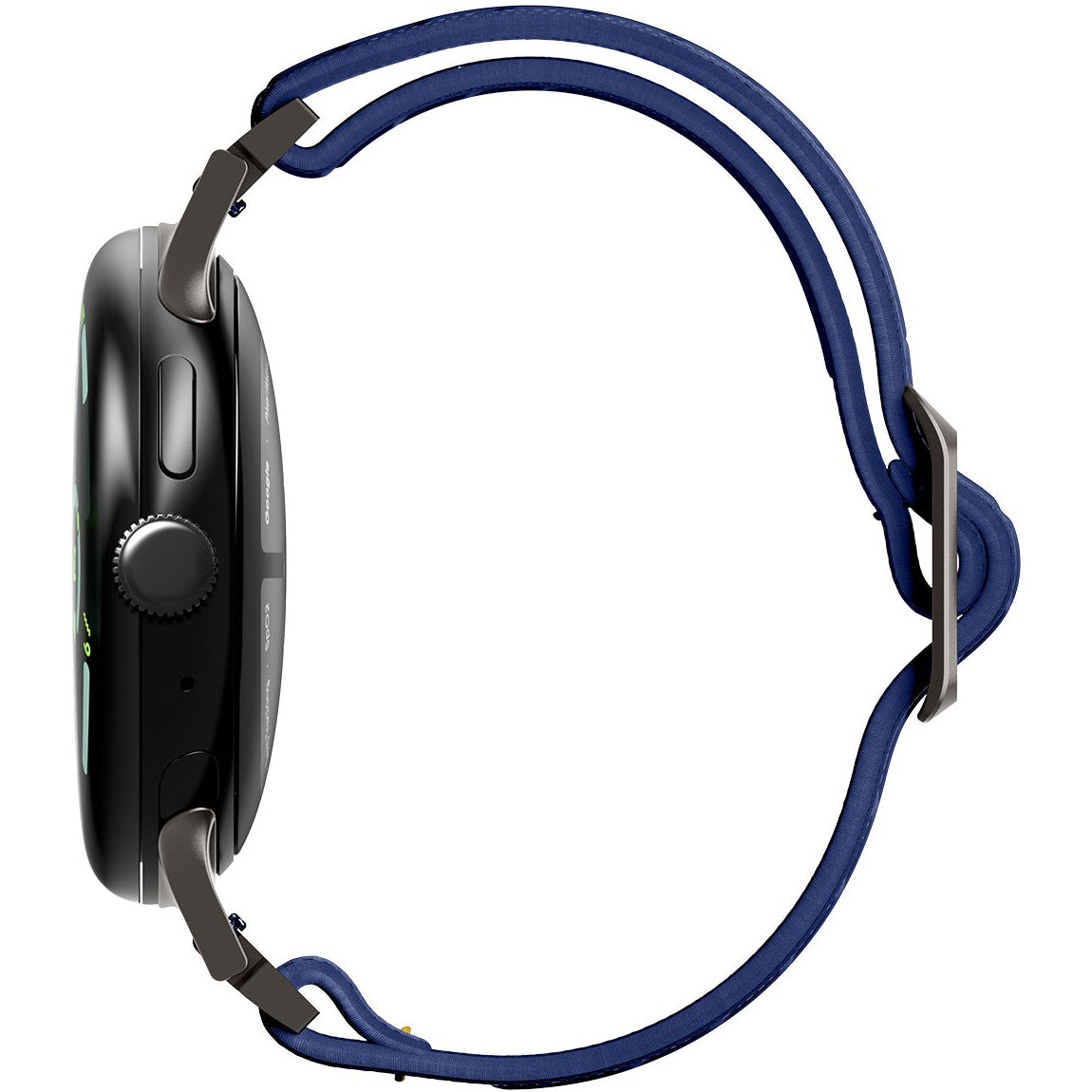 Armband für Google Pixel Watch 5 (45mm) / 4 (45mm) / 3 (45mm), Spigen Lite Fit X, Dunkelblau (4/7)