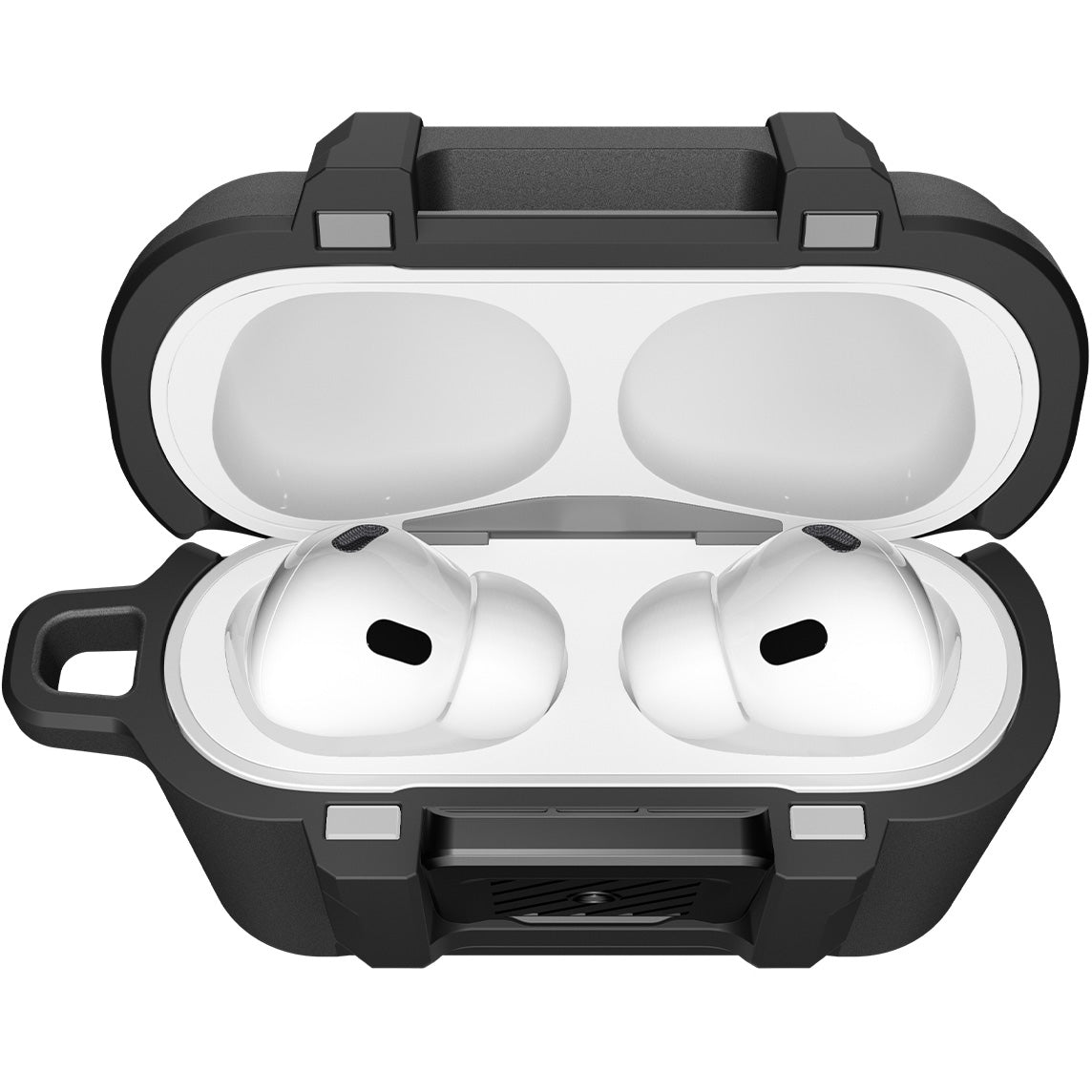 Schutzhülle Spigen Lock Fit für AirPods Pro 3, Schwarz