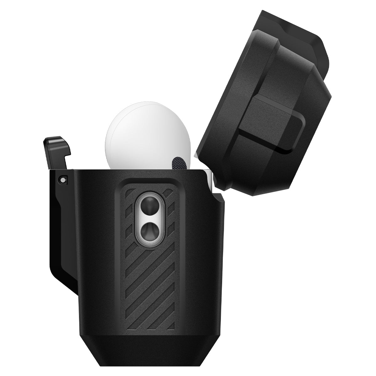 Schutzhülle Spigen Lock Fit für AirPods Pro 3, Schwarz