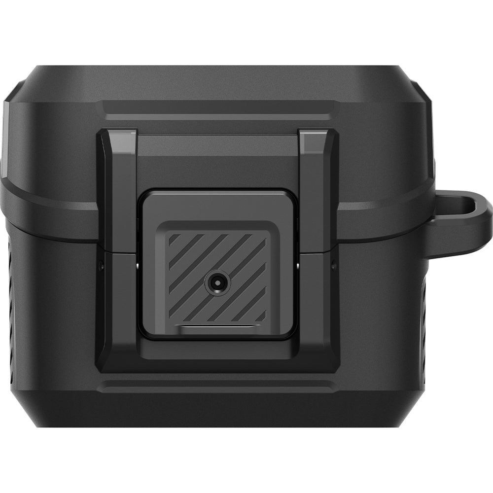Schutzhülle für Galaxy Buds 3 / 3 Pro, Spigen Lock Fit, Matt Schwarz