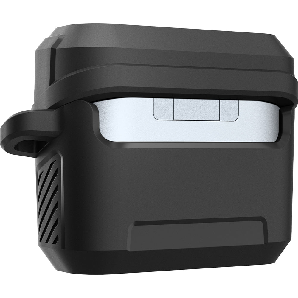 Schutzhülle für Galaxy Buds 3 / 3 Pro, Spigen Lock Fit, Matt Schwarz