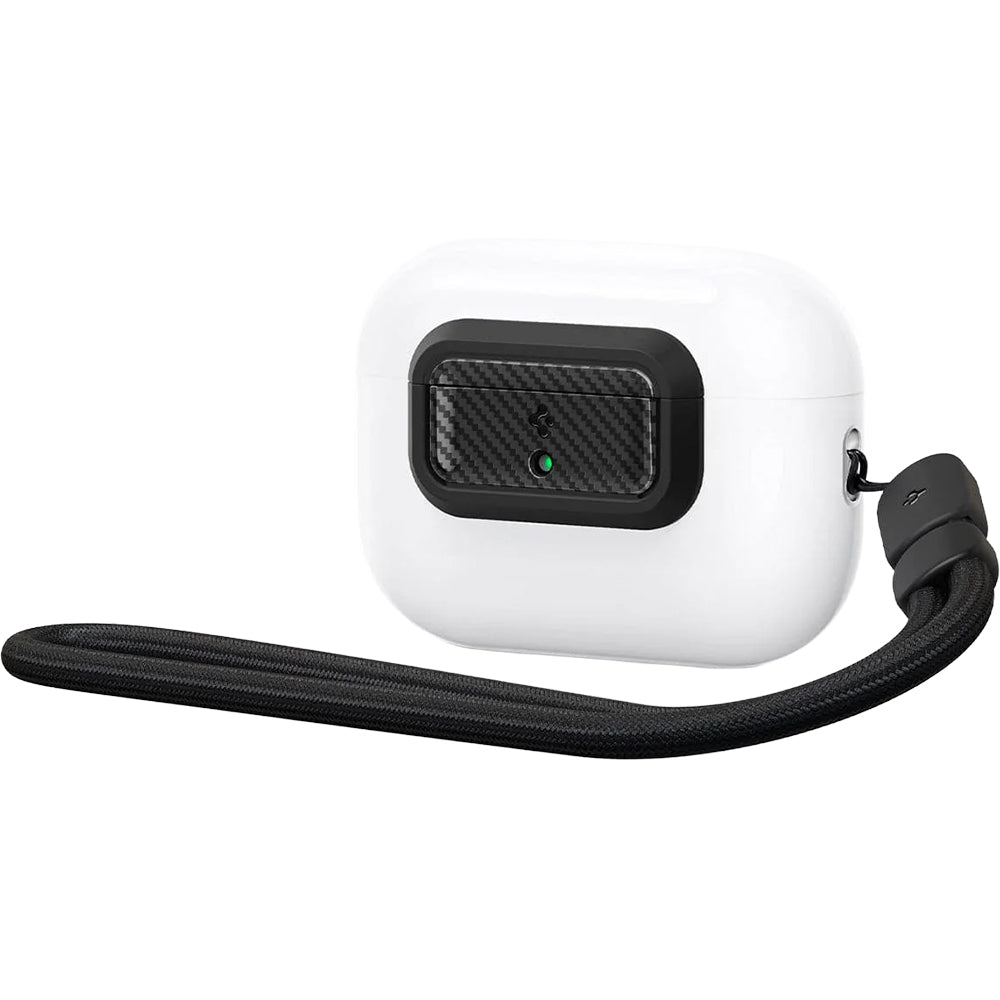 Verschluss für Hülle Spigen Lock Fit M für AirPods Pro 2 / 1, Karbon-Muster