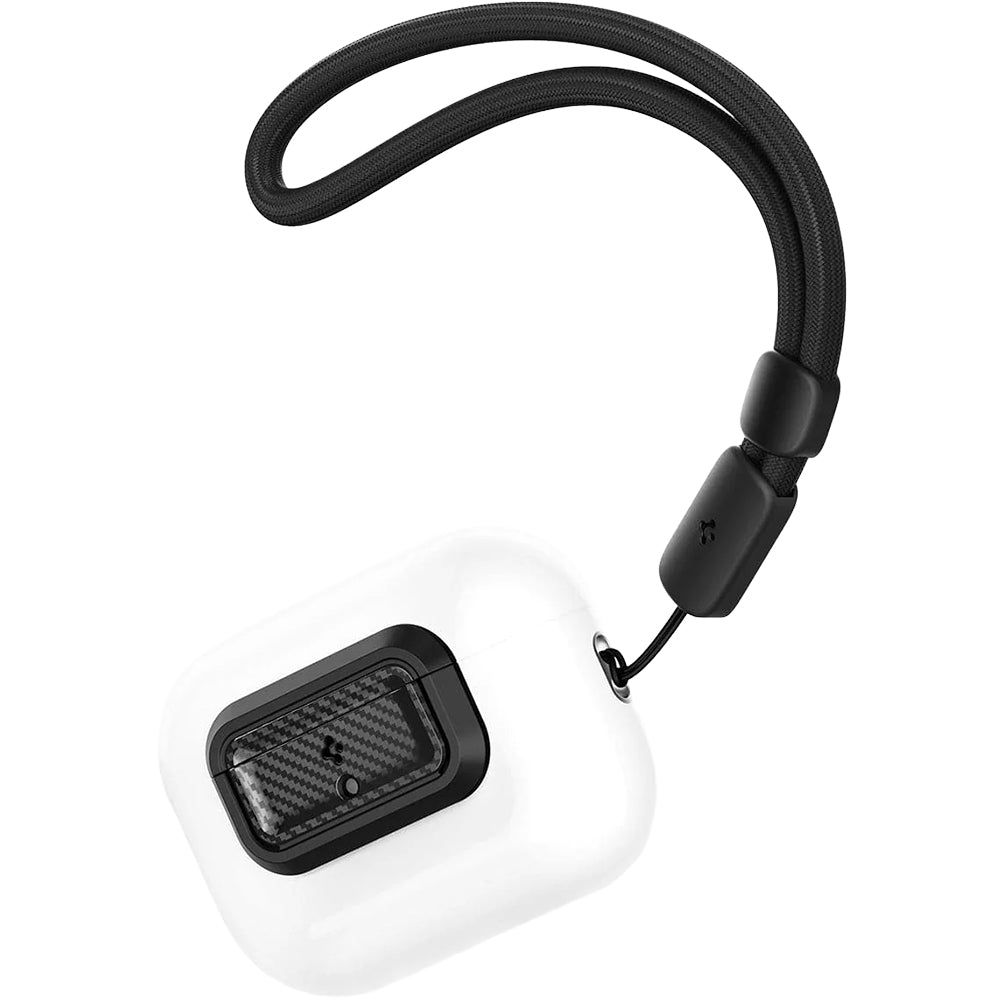 Verschluss für Hülle Spigen Lock Fit M für AirPods Pro 2 / 1, Karbon-Muster