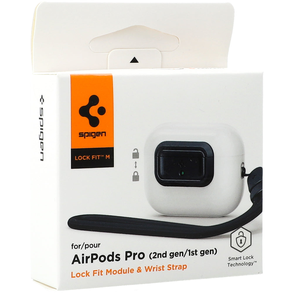 Verschluss für Hülle Spigen Lock Fit M für AirPods Pro 2 / 1, Dunkelblau