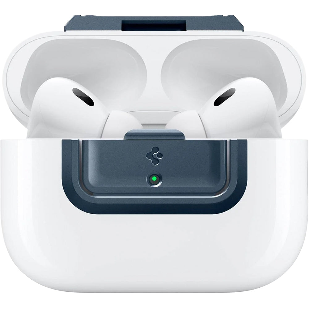 Verschluss für Hülle Spigen Lock Fit M für AirPods Pro 2 / 1, Dunkelblau