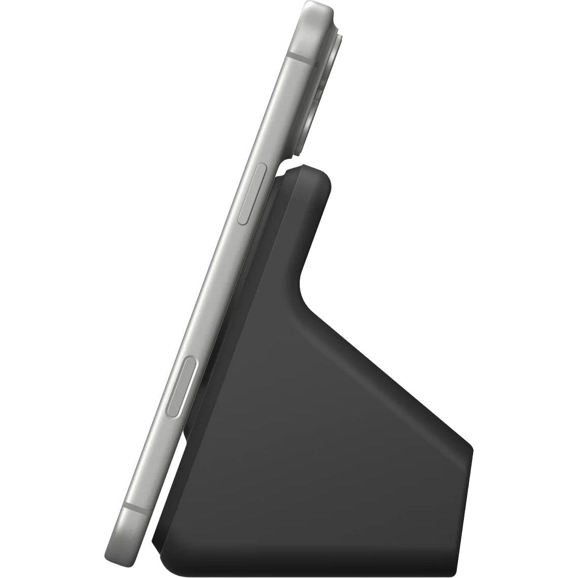 Ladestation für Qi2 25W Ladegeräte, Spigen MagSafe Charger Stand, Schwarz