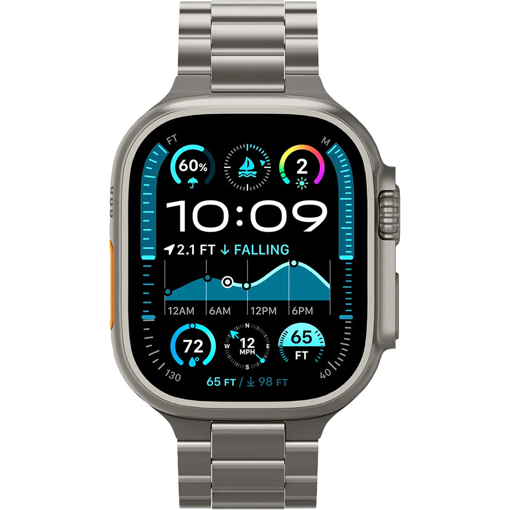 Armband Spigen Modern Fit Titanium für Apple Watch 49/46/45/44 mm, Silbern