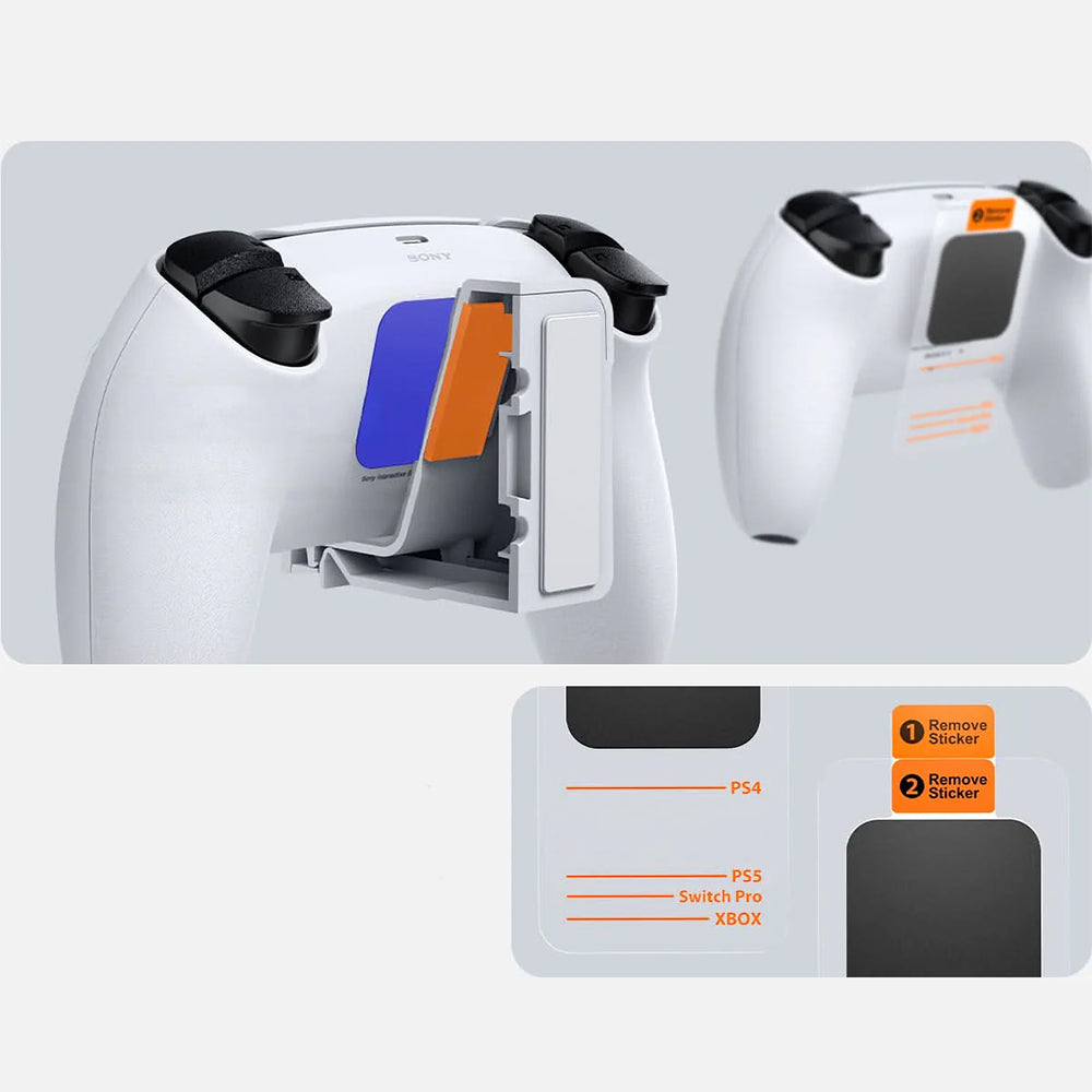 Wandhalterung für Controller Spigen Mount Wall Stand für PlayStation 5 / 4, Xbox One / Series X / S, Nintendo Switch Pro Controller, 2 Stück, Weiß