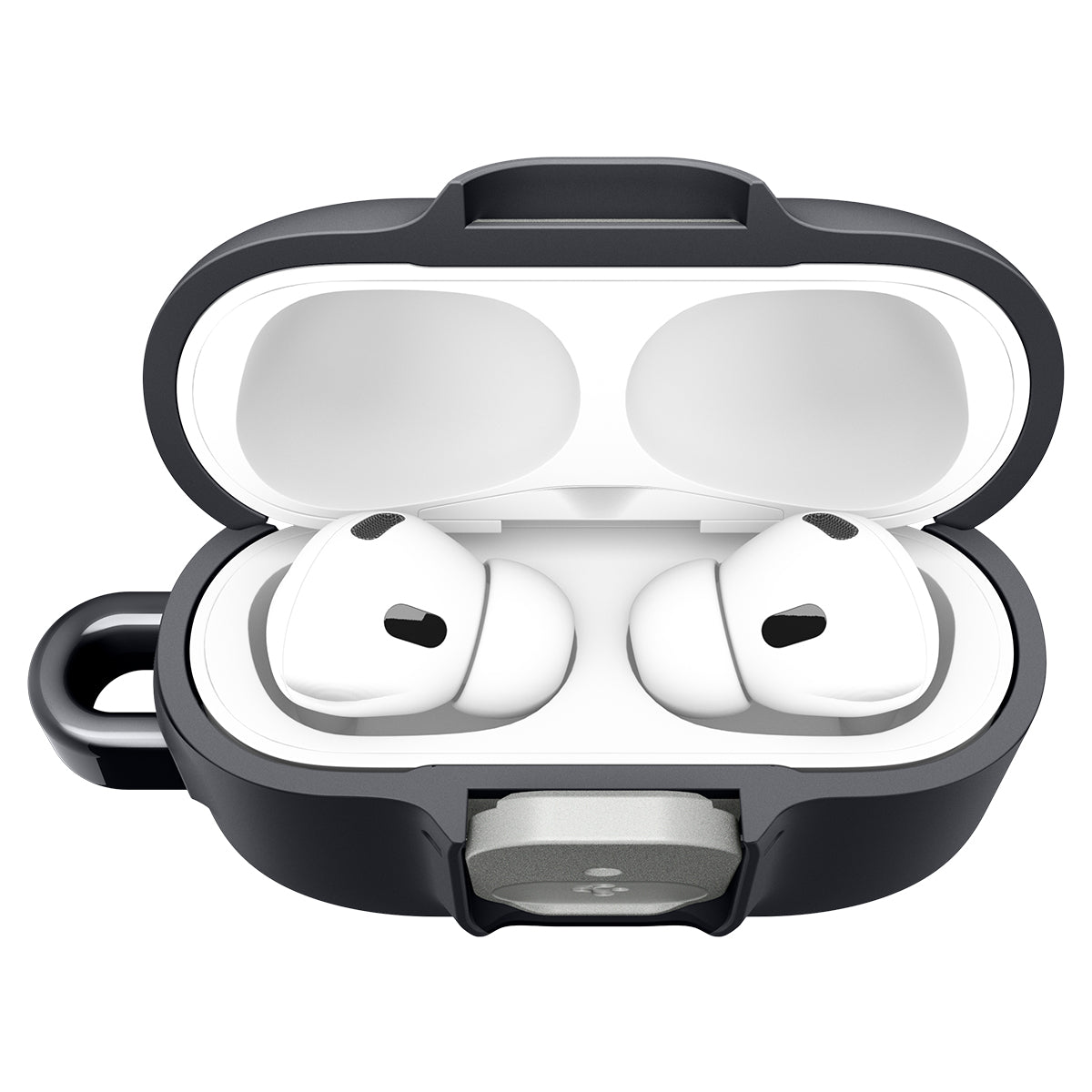 Hülle für Apple AirPods Pro 3, Spigen Nano Pop, Schwarz-Grau