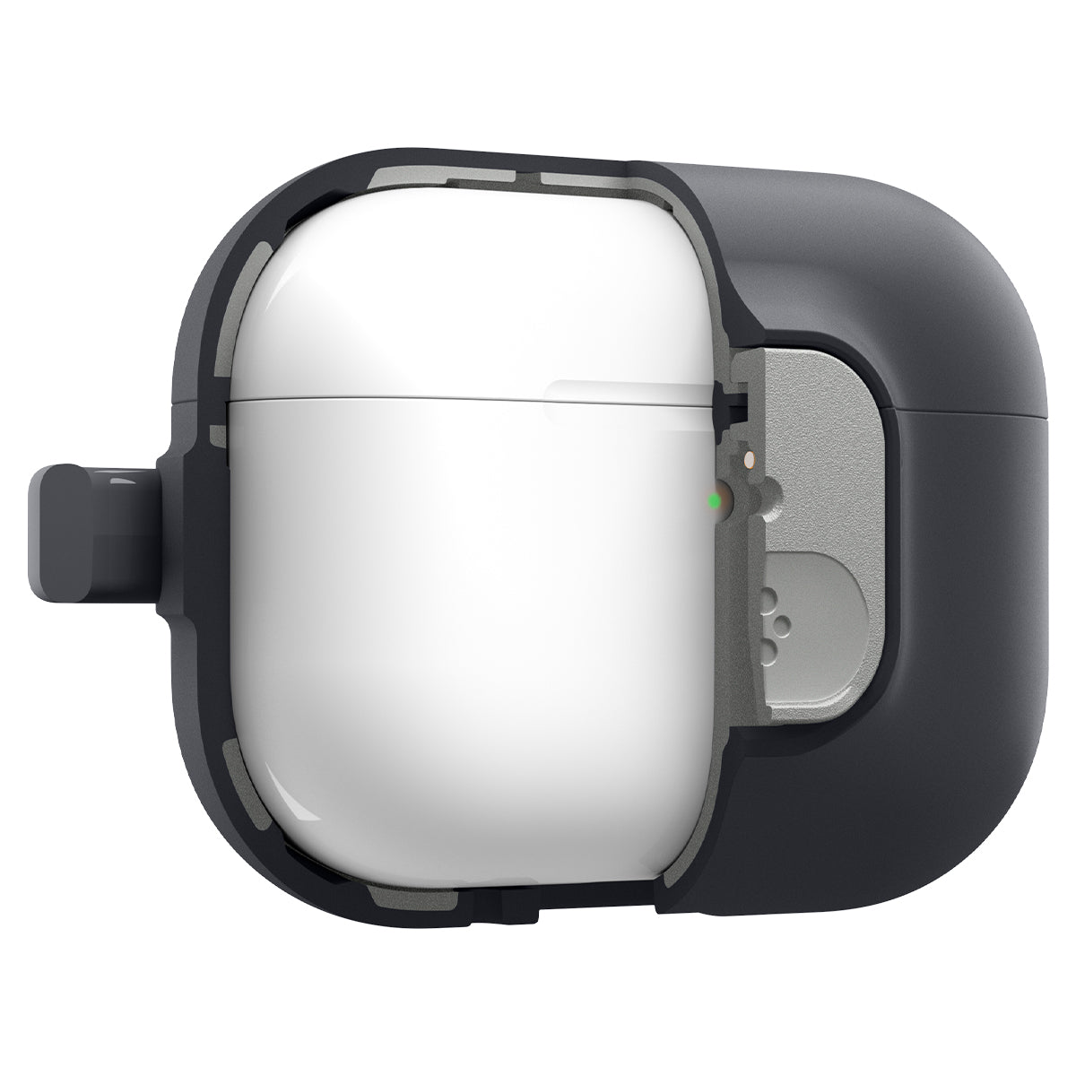 Hülle für Apple AirPods Pro 3, Spigen Nano Pop, Schwarz-Grau