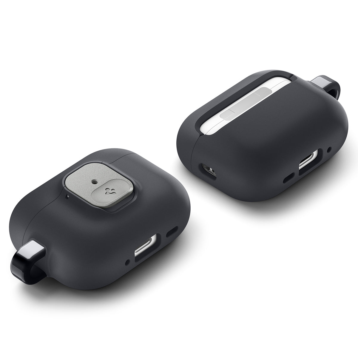 Hülle für Apple AirPods Pro 3, Spigen Nano Pop, Schwarz-Grau