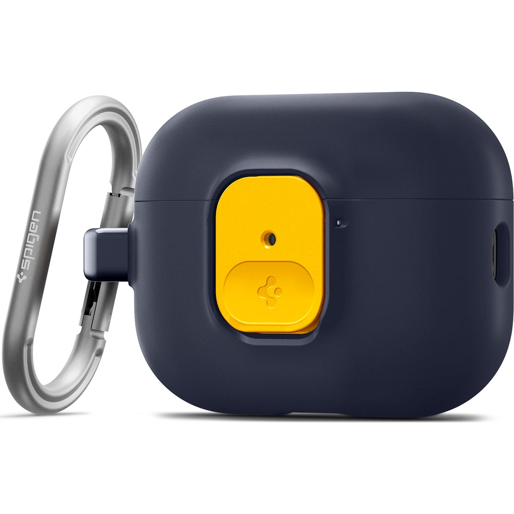 Hülle für Apple AirPods Pro 3, Spigen Nano Pop, Dunkelblau-Gelb