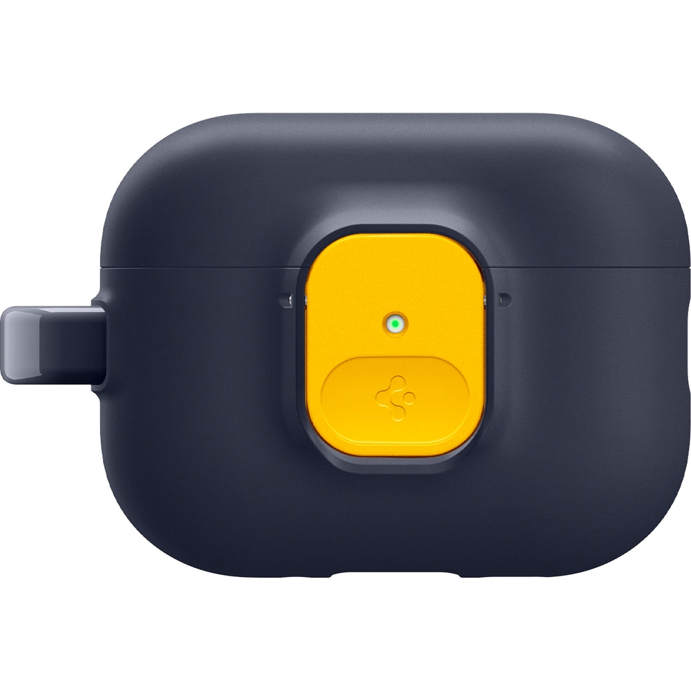 Hülle für Apple AirPods Pro 3, Spigen Nano Pop, Dunkelblau-Gelb