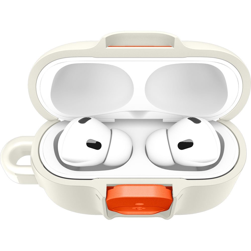 Hülle für Apple AirPods Pro 3, Spigen Nano Pop, Beige-Orange