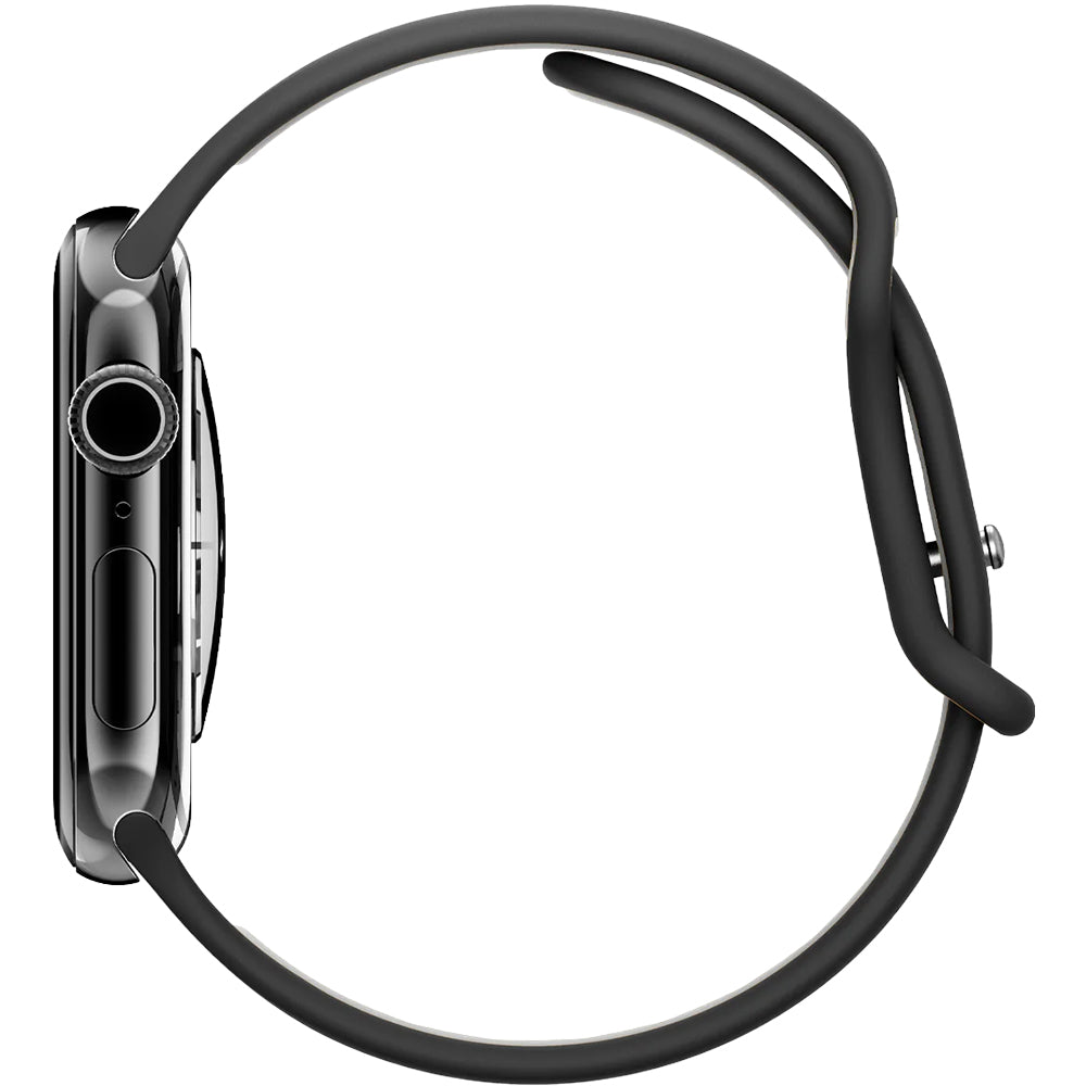 Armband für Apple Watch 42/41/40/38mm, Spigen Nano Pop, Schwarz-Grau