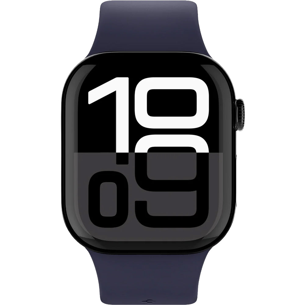 Armband für Apple Watch 42/41/40/38mm, Spigen Nano Pop, Dunkelblau-Gelb
