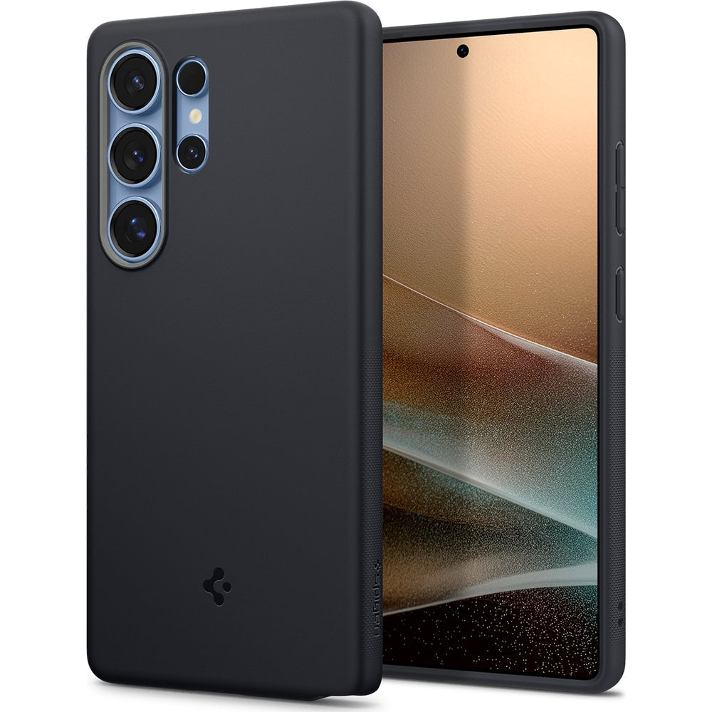 Handyhülle für Galaxy S25 Ultra, Spigen Nano Pop Mag mit MagSafe, Schwarz und Grau
