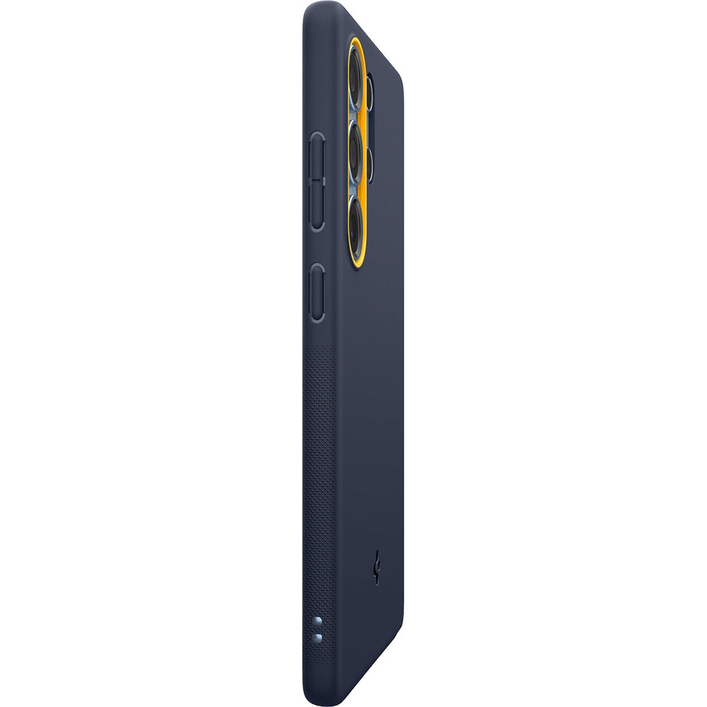 Handyhülle für Galaxy S25 Ultra, Spigen Nano Pop Mag mit MagSafe, Dunkelblau und Gelb
