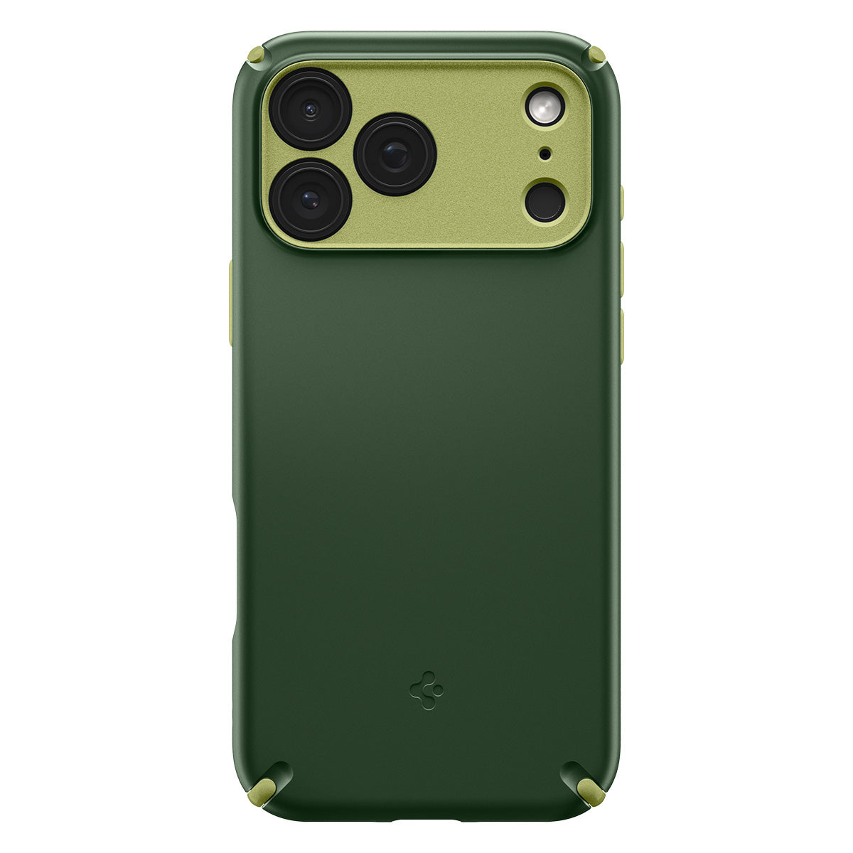 Handyhülle für iPhone 17 Pro, Spigen Nano Pop Hybrid Mag mit MagSafe, Grün