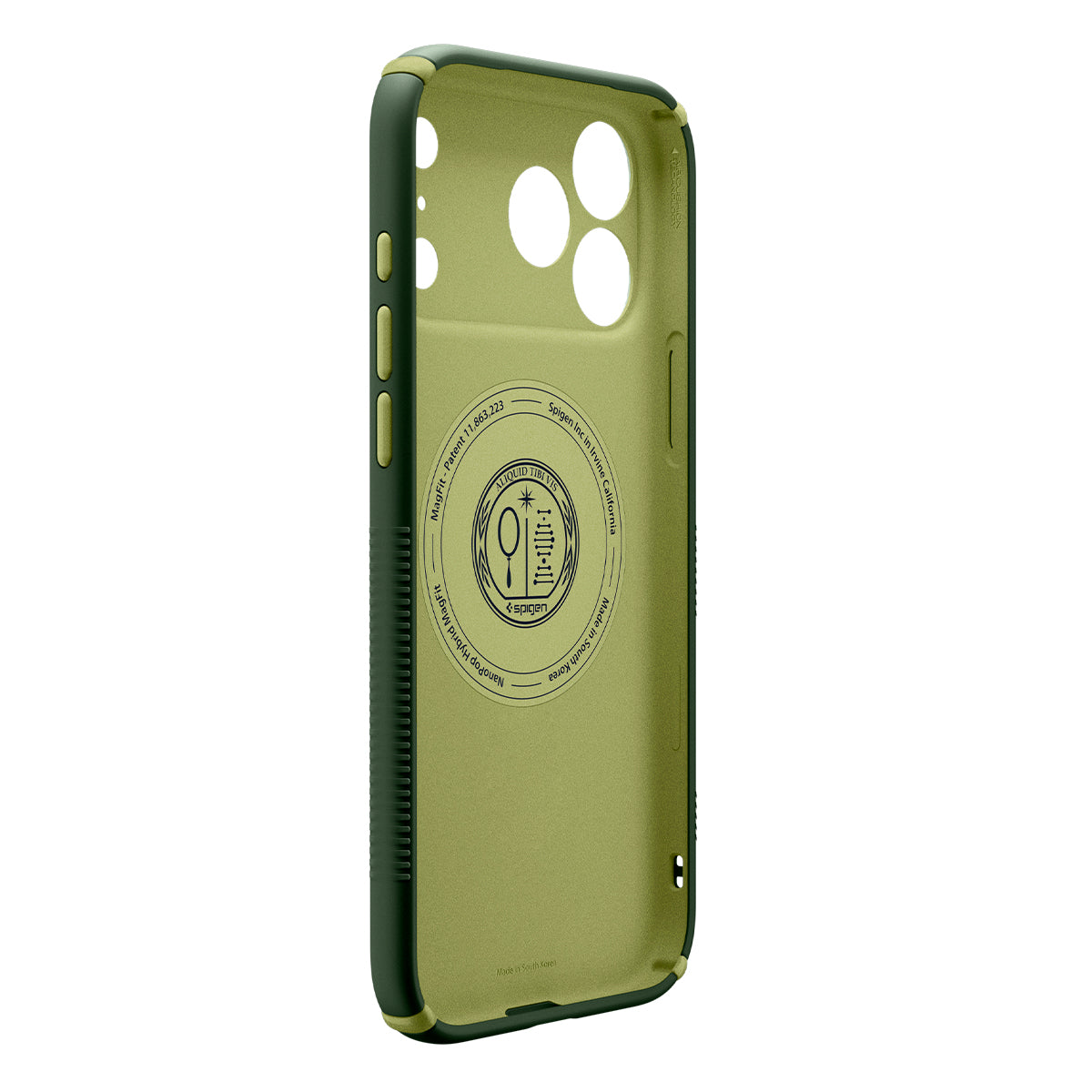 Handyhülle für iPhone 18 Pro, Spigen Nano Pop Hybrid Mag mit MagSafe, Grün (13/15)