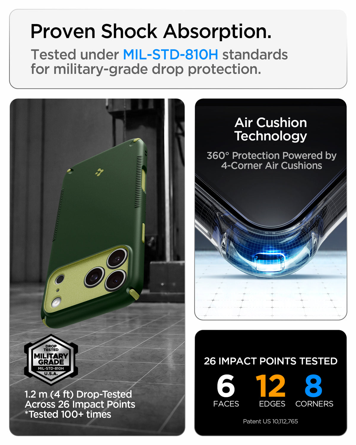 Handyhülle für iPhone 18 Pro Max, Spigen Nano Pop Hybrid Mag mit MagSafe, Grün (5/15)