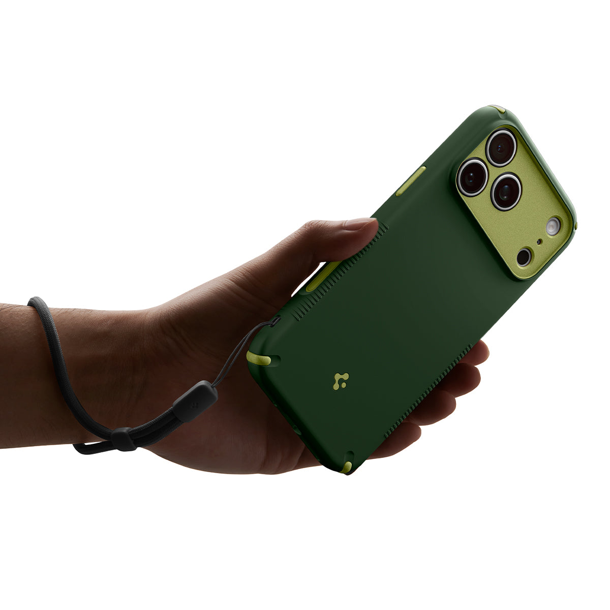 Handyhülle für iPhone 18 Pro Max, Spigen Nano Pop Hybrid Mag mit MagSafe, Grün (10/15)