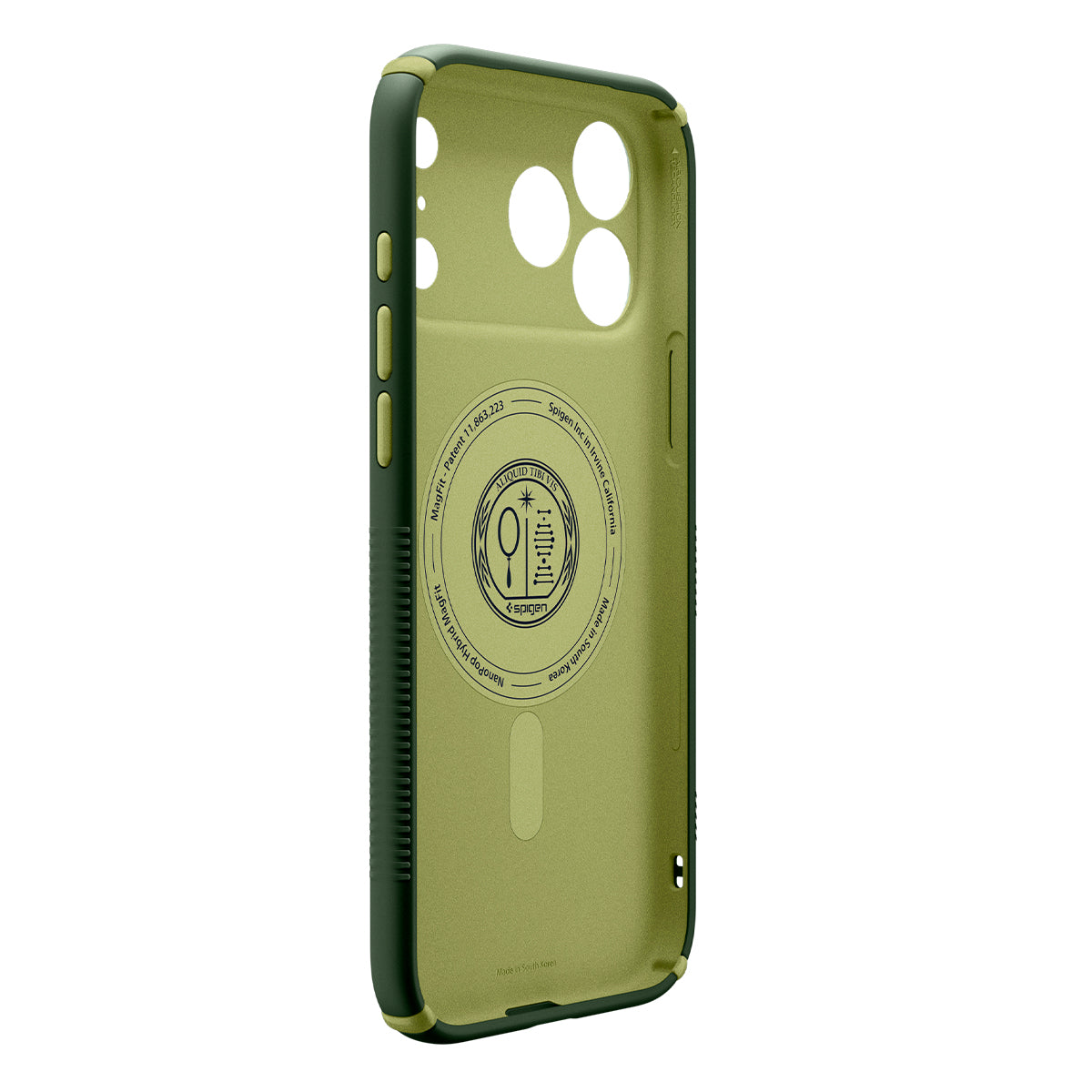 Handyhülle für iPhone 18 Pro Max, Spigen Nano Pop Hybrid Mag mit MagSafe, Grün (13/15)