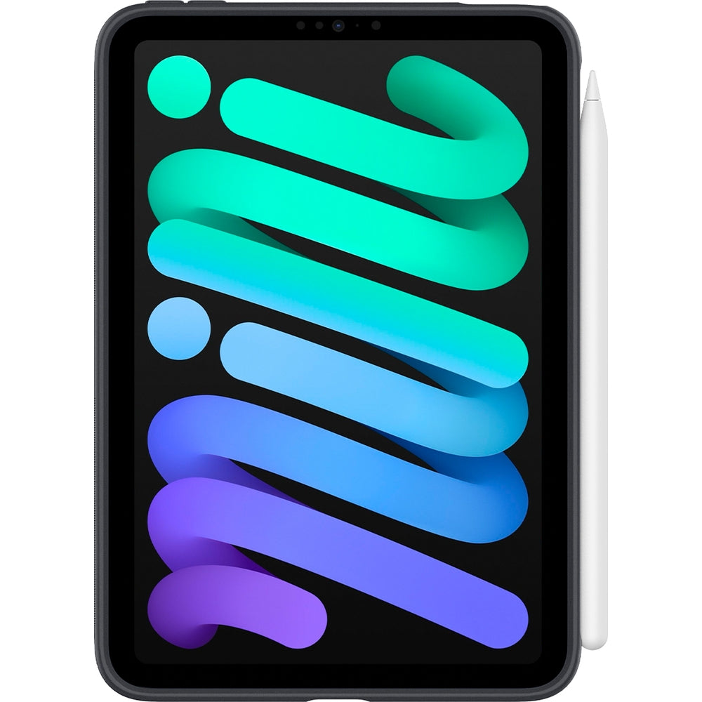 Hülle für iPad Mini 7 gen. 2024 / 6 gen. 2021, Spigen Nano Pop, Schwarz-Grau