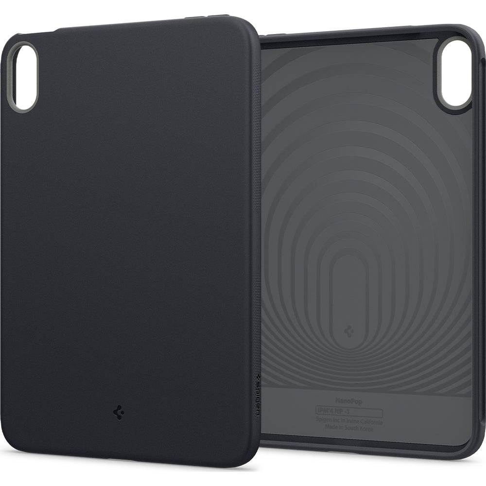 Hülle für iPad Mini 7 gen. 2024 / 6 gen. 2021, Spigen Nano Pop, Schwarz-Grau