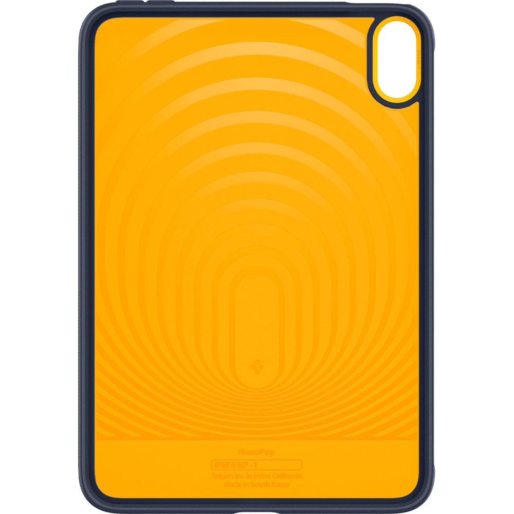 Hülle für iPad Mini 7 gen. 2024 / 6 gen. 2021, Spigen Nano Pop, Dunkelblau-Gelb